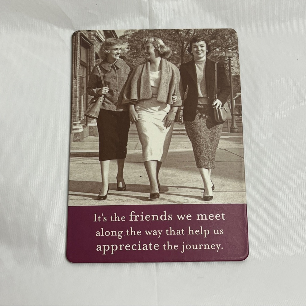Shannon Martin Designs It’s The Friends We Meet Along The Way Magnet